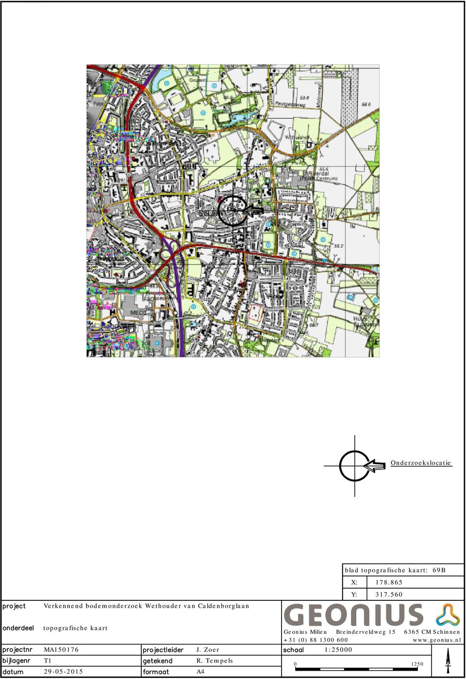 560 topografische kaart MA150176 T1 29-05-2015 J. Zoer R.