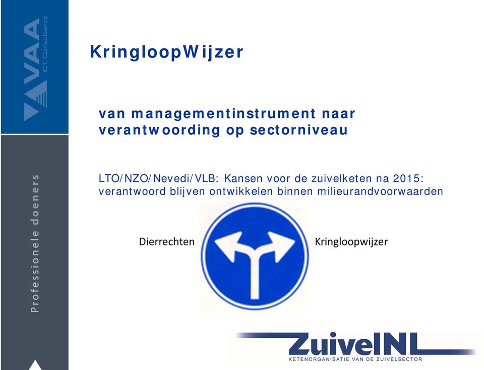 LTO/NZO/Nevedi/VLB: Kansen voor de zuivelketen