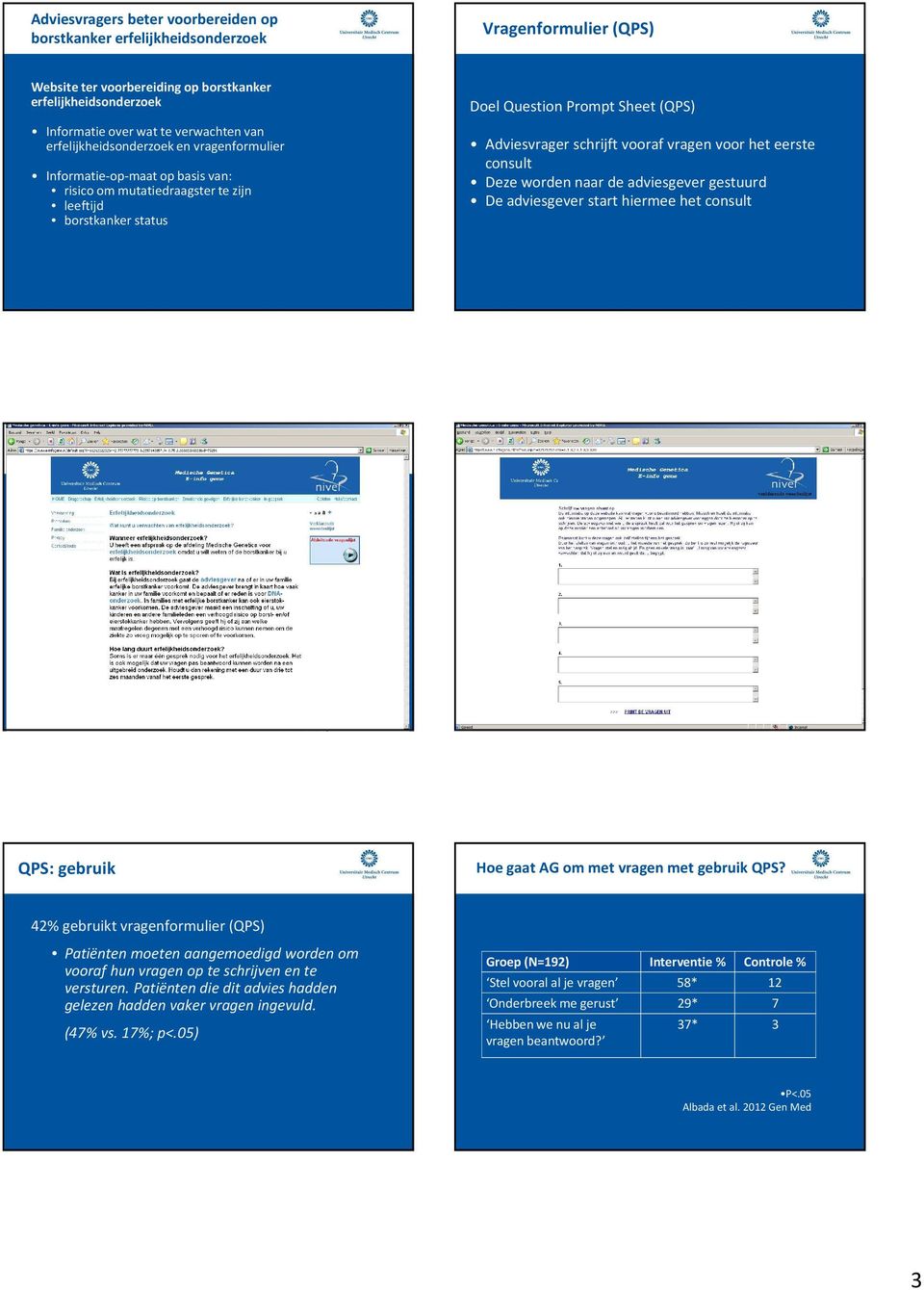 vragen voor het eerste consult Deze worden naar de adviesgever gestuurd De adviesgever start hiermee het consult QPS: gebruik Hoe gaat AG om met vragen met gebruik QPS?