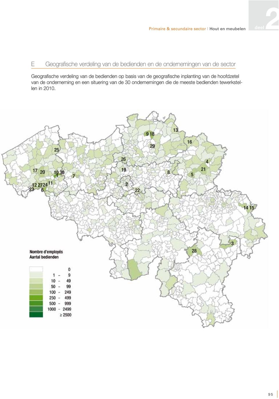 geografische inplanting van de hoofdzetel van de onderneming en een