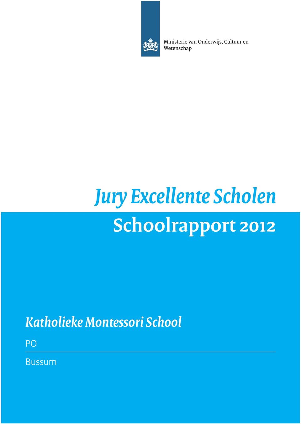 Schoolrapport 2012