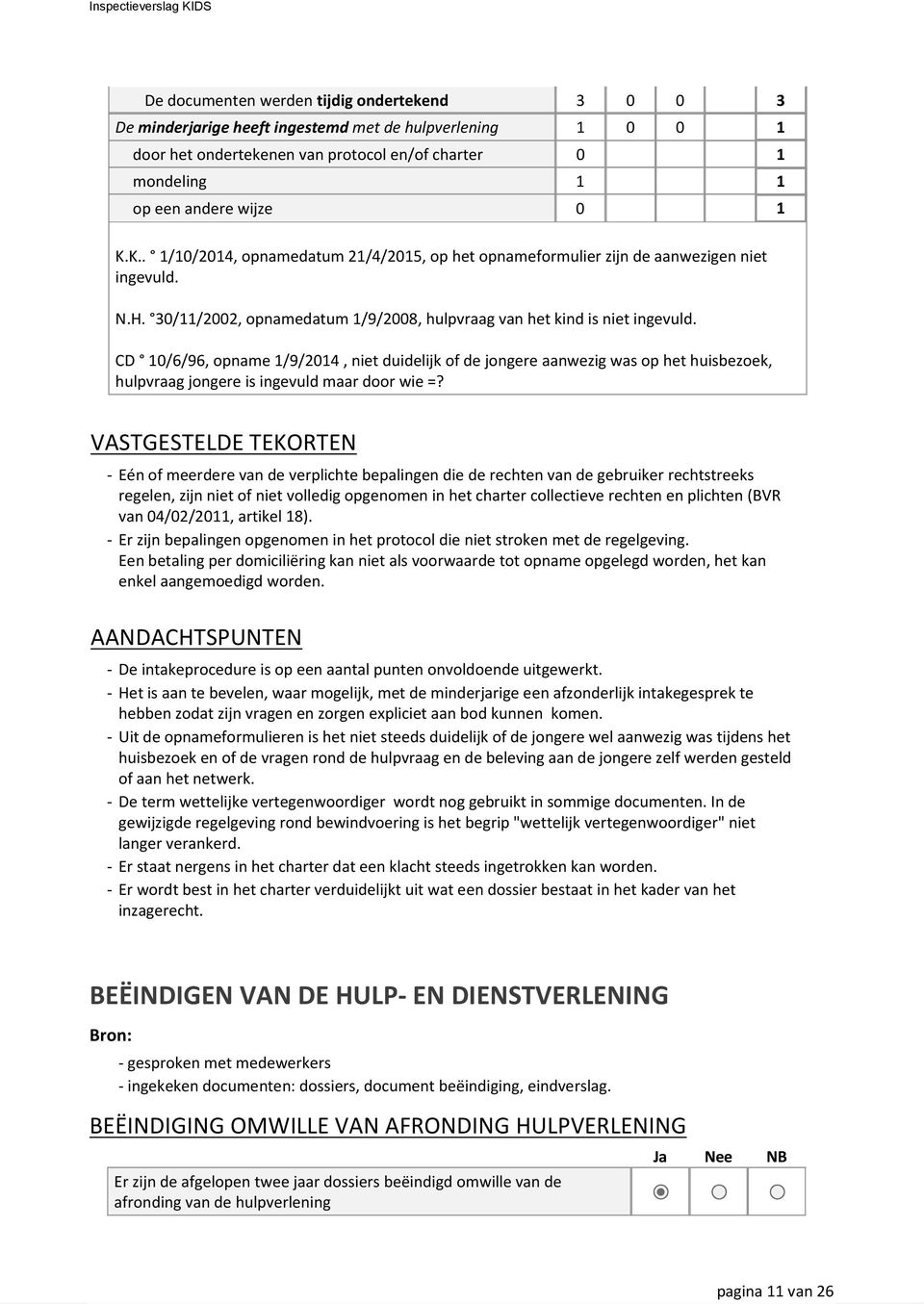 CD 10/6/96, opname 1/9/2014, niet duidelijk of de jongere aanwezig was op het huisbezoek, hulpvraag jongere is ingevuld maar door wie =?