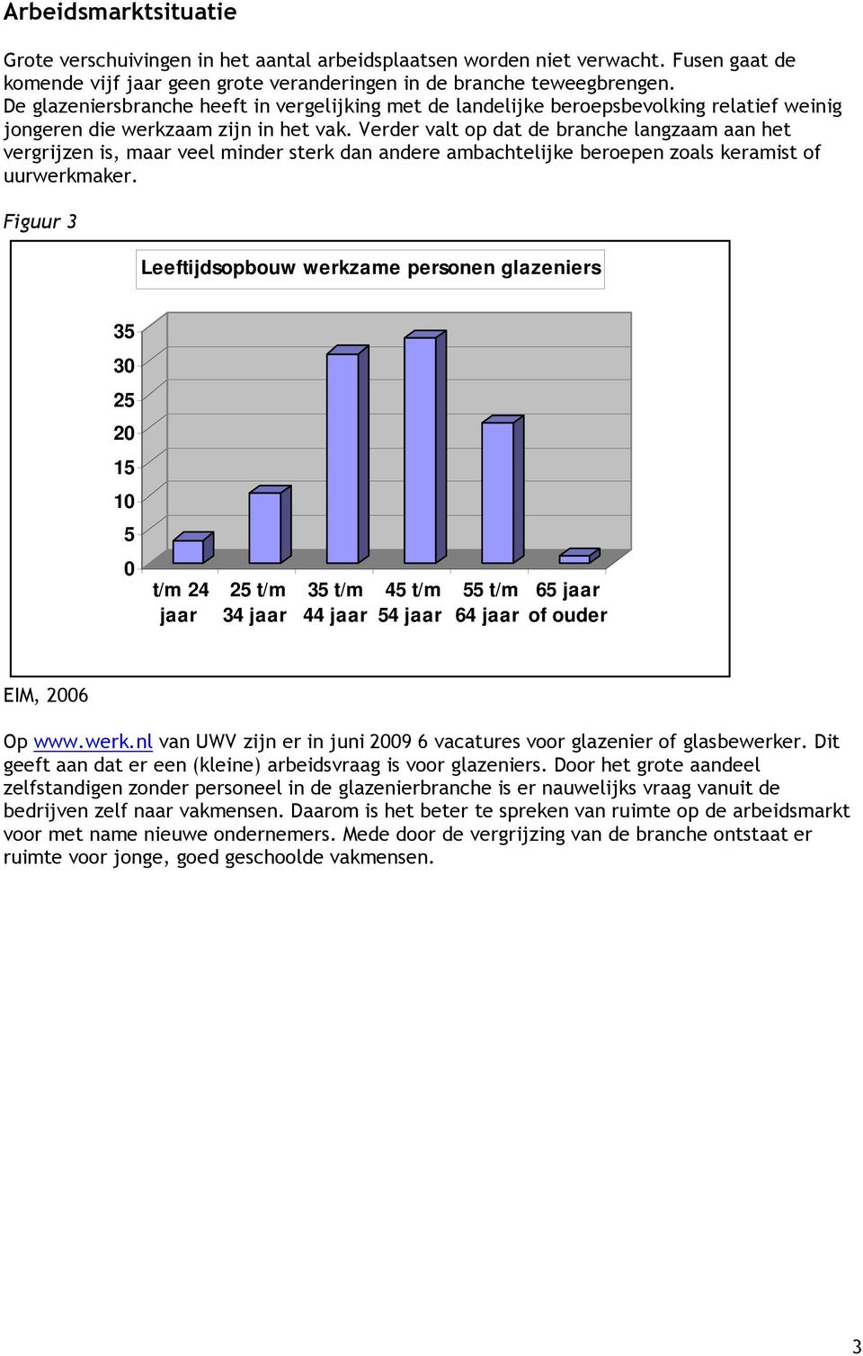 Verder valt op dat de branche langzaam aan het vergrijzen is, maar veel minder sterk dan andere ambachtelijke beroepen zoals keramist of uurwerkmaker.