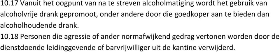 alcoholhoudende drank. 10.