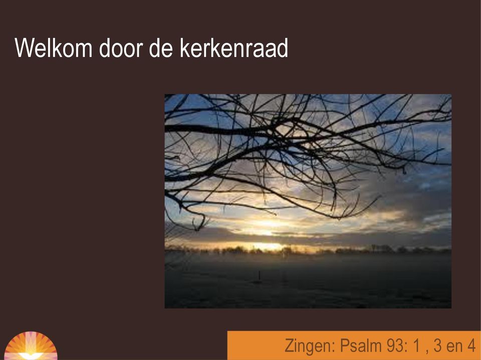 Zingen: Psalm