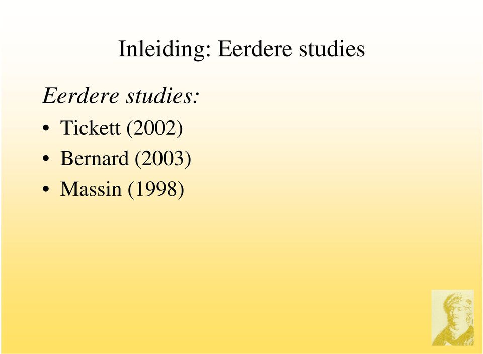 studies: Tickett