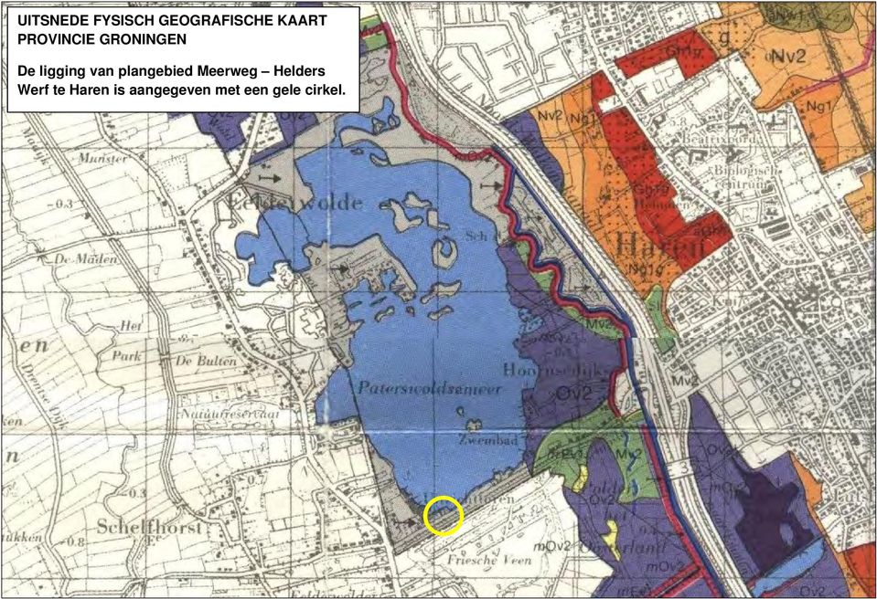 plangebied Meerweg Helders Werf te
