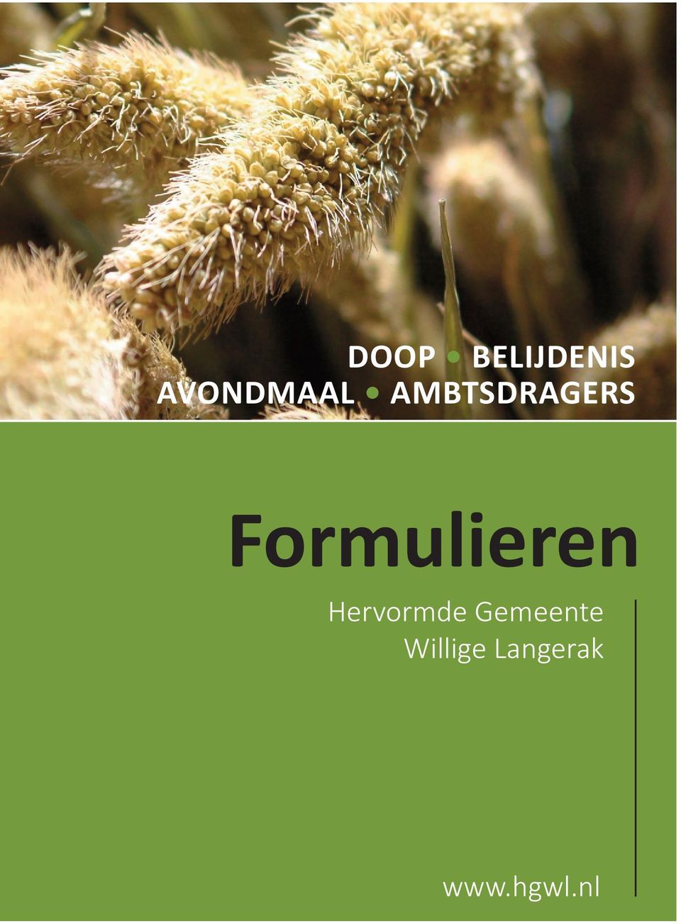 Formulieren Hervormde