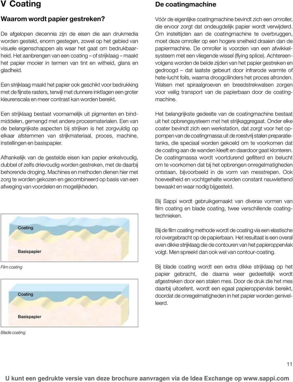 Het aanbrengen van een coating of strijklaag maakt het papier mooier in termen van tint en witheid, glans en gladheid.