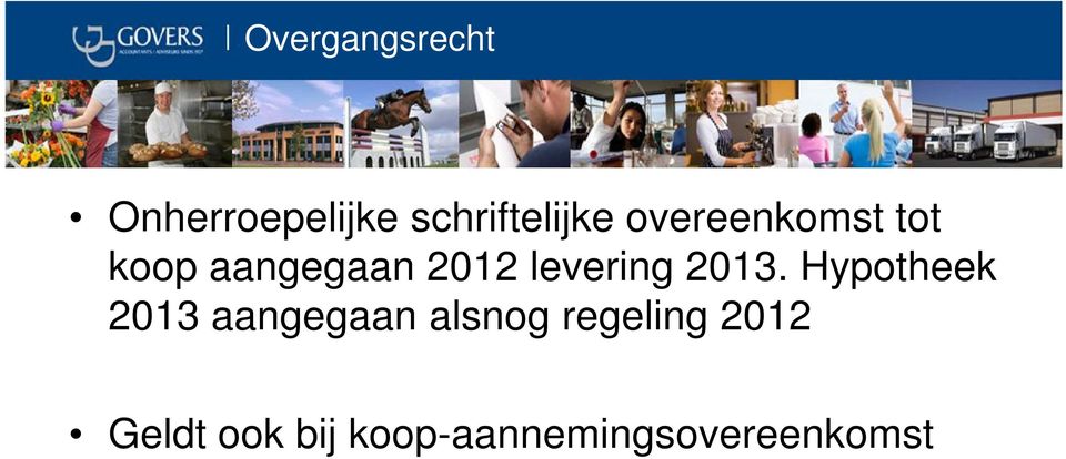 2013. Hypotheek 2013 aangegaan alsnog