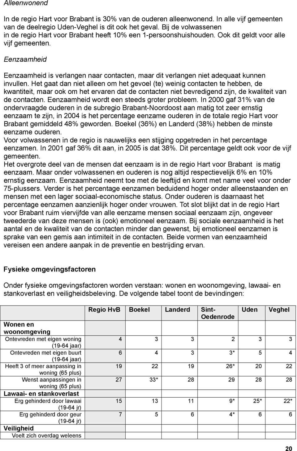 Eenzaamheid Eenzaamheid is verlangen naar contacten, maar dit verlangen niet adequaat kunnen invullen.