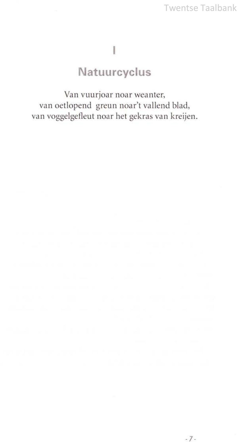 noar't vallend blad, van