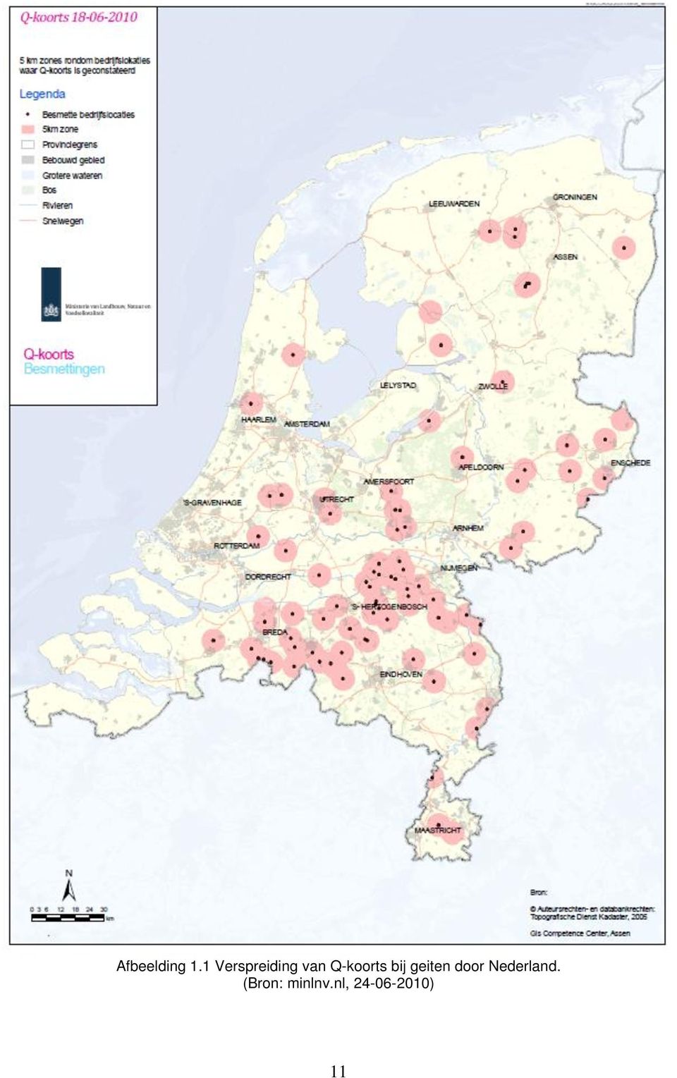 Q-koorts bij geiten door