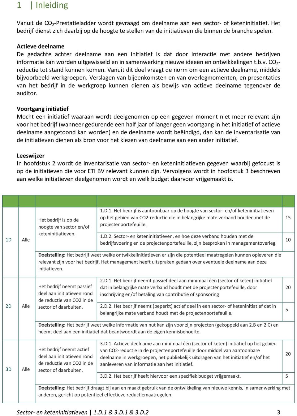 Actieve deelname De gedachte achter deelname aan een initiatief is dat door interactie met andere bedrijven informatie kan worden uitgewisseld en in samenwerking nieuwe ideeën en ontwikkelingen t.b.v. CO 2 - reductie tot stand kunnen komen.