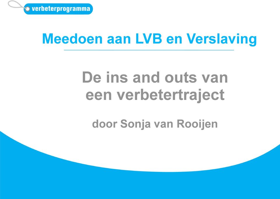 outs van een