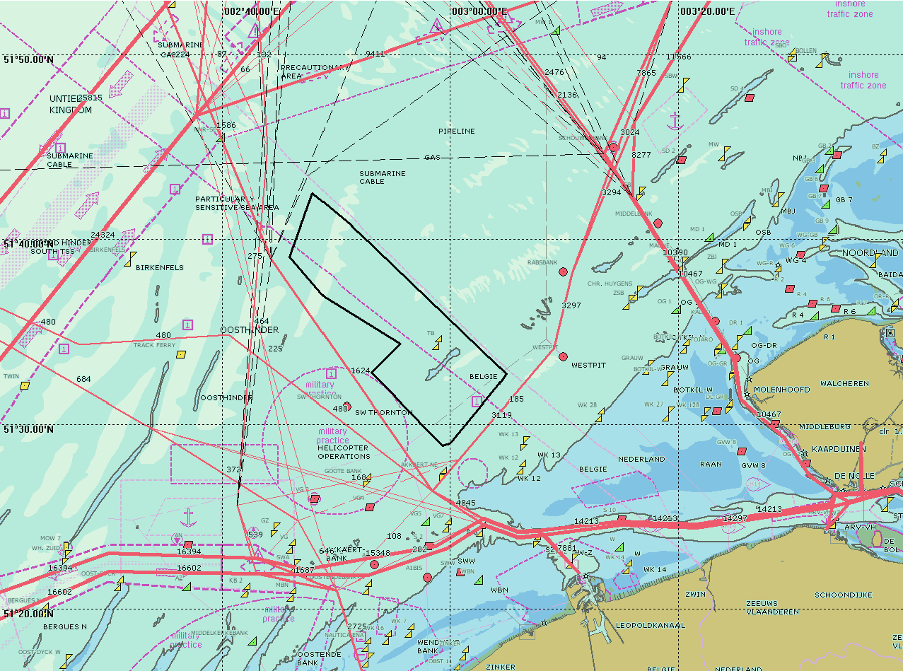 Risico en veiligheid - invloed van het park op radar en scheepscommunicatie; - risico s te wijten aan de veranderingen in de scheepvaart. 6.2.