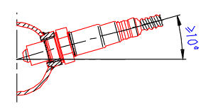 4. Installatie van de lambda sensor De lambda sensor welke gebruikt wordt voor de KMS UEGO CAN controller is een 6 dradige LSU 4.9 wideband Lambda sensor.