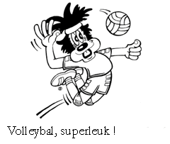 Na een deugddoende vakantie is het weer tijd om een beetje te bewegen. Dit kan op aangename manier gebeuren door elke week op dinsdagavond te komen volleyballen.