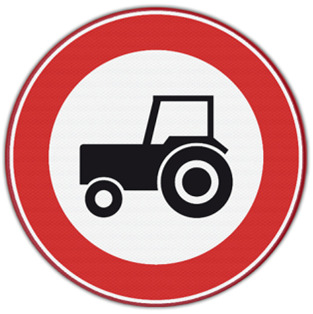 - Hoe de maximale snelheid van landbouwvoertuigen regelen, bijv. bij school-thuis routes en lintbebouwing?