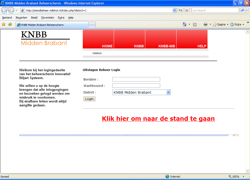 Handleiding BILJARTPOINT.NL competitiesysteem Beste sportvriend of sportvriendin, In de volgende pagina s willen wij u een duidelijke uitleg geven over het competitiesysteem.