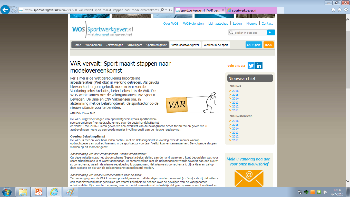 Hulpmiddelen onder constructie http://sportwerkgever.