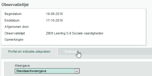 Leerlingprofiel 1. Ga naar de leerling. Dat kan via het tabblad Leerling of door de leerling aan te klikken in het overzicht van de groep. 2.