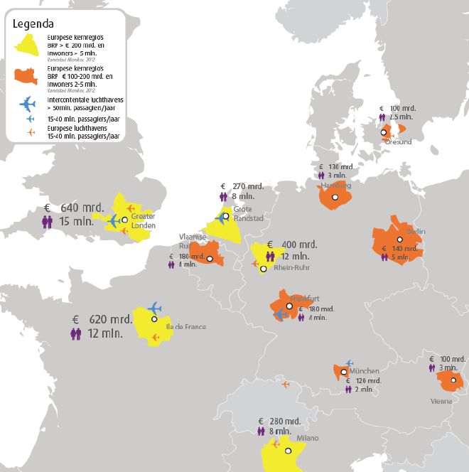 Schaalniveau 1 NW Europa