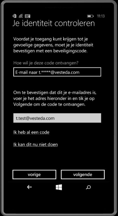 Selecteer hier de optie E-mail naar. 13.