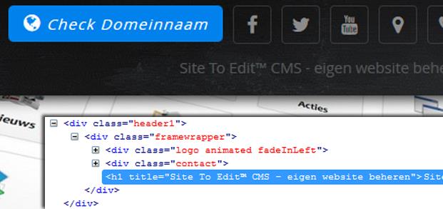 Website Timmerbedrijfspijkerman.nl Waar op letten als je een website (laat) bouwen Code optimaliseren voor zoekmachines Elke pagina een unieke titel Zijn de URL s wel gebruiksvriendelijk www.