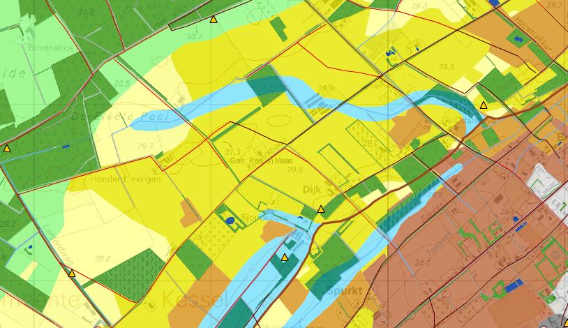 Jong cultuurlandschap Onder de jonge cultuurlandschappen vallen de landschapstypen die vanaf grofweg 1900 hun huidige patroon hebben gekregen: de droge en natte heide-ontginning, de veenontginning en