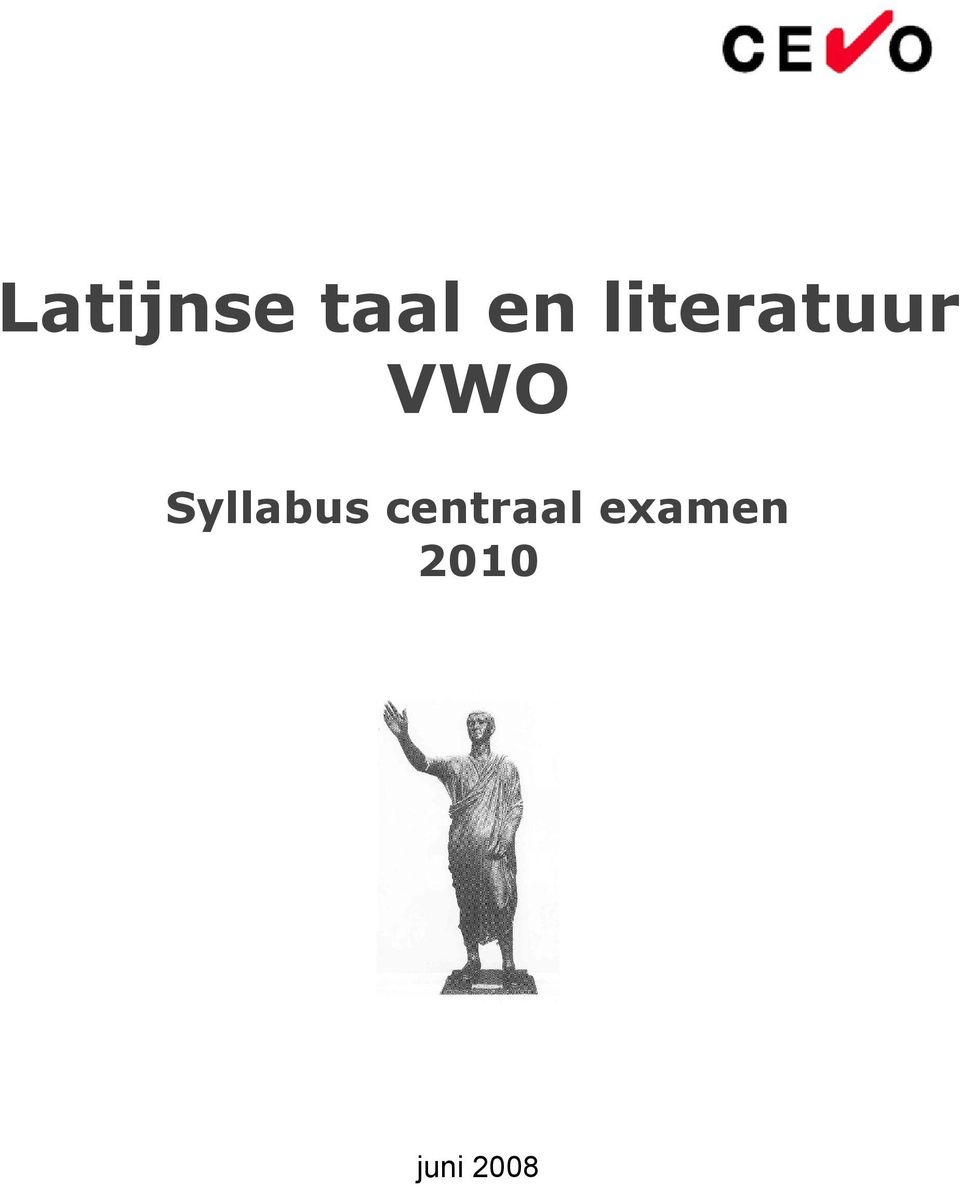 Syllabus centraal