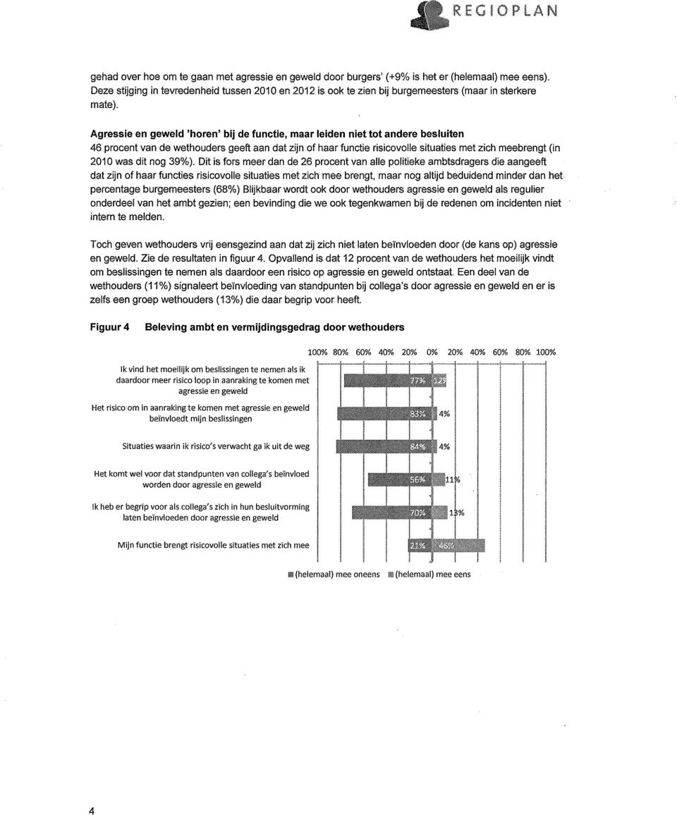 Dt s fors meer dan de 26 procent van alle polteke ambtsdragers de aangeeft dat zjn of haar functes rscovolle stuates met zch mee brengt, maar nog altjd bedudend mnder dan het percentage burgemeesters