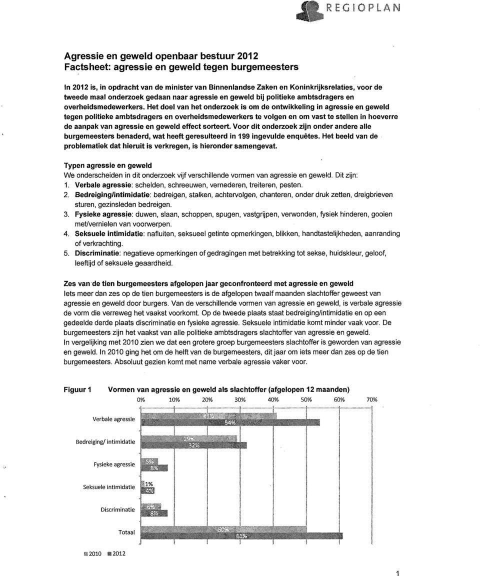 Het doel van het onderzoek s om de ontwkkelng n agresse en geweld tegen polteke ambtsdragers en overhedsmedewerkers te volgen en om vast te stellen n hoeverre de aanpak van agresse en geweld effect