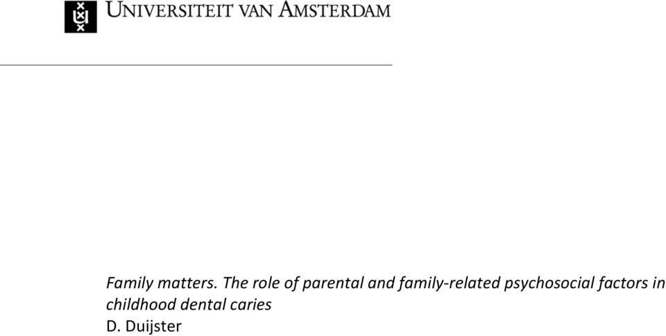 family-related psychosocial