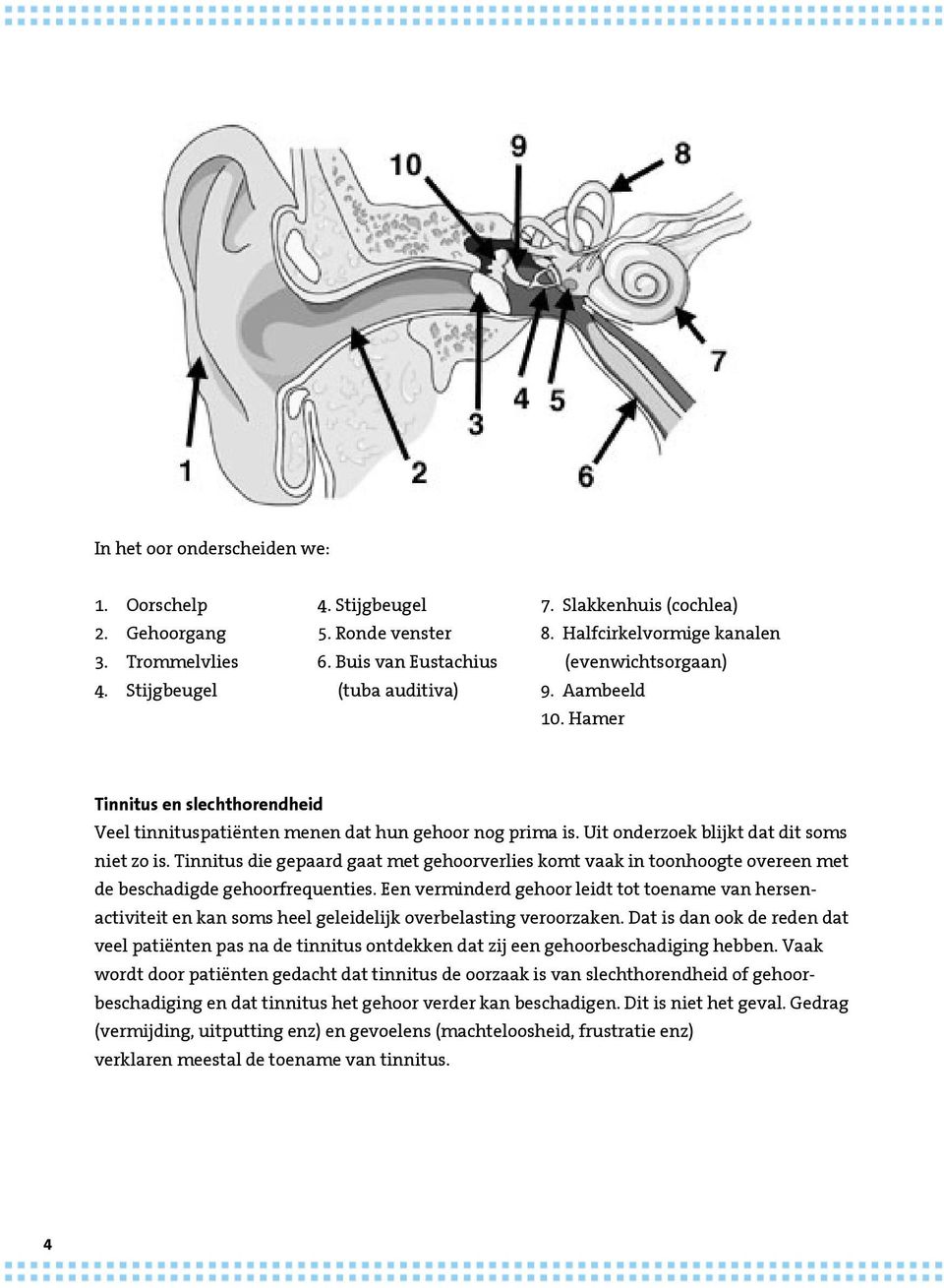 Uit onderzoek blijkt dat dit soms niet zo is. Tinnitus die gepaard gaat met gehoorverlies komt vaak in toonhoogte overeen met de beschadigde gehoorfrequenties.