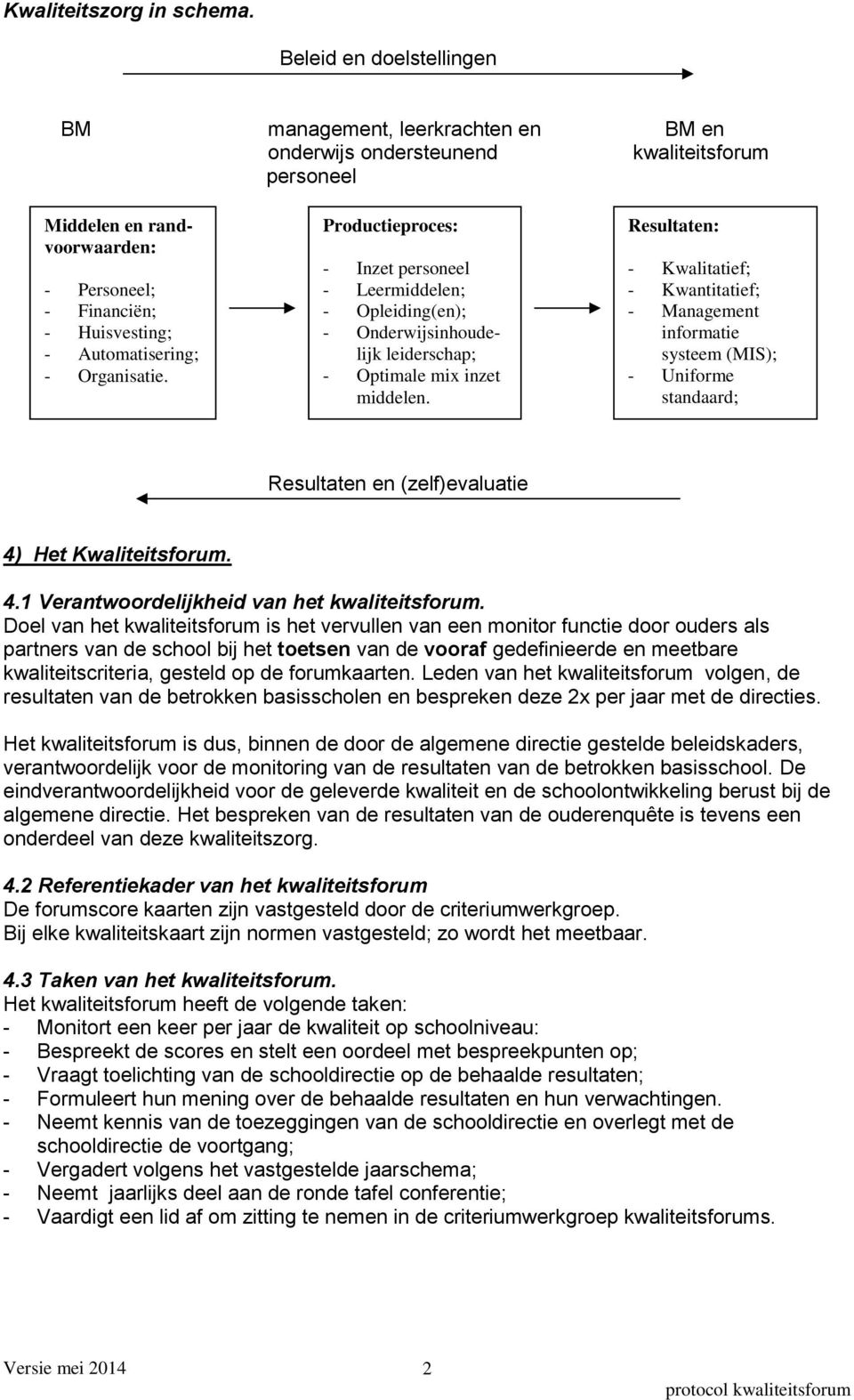 - Organisatie. Productieproces: - Inzet personeel - Leermiddelen; - Opleiding(en); - Onderwijsinhoudelijk leiderschap; - Optimale mix inzet middelen.