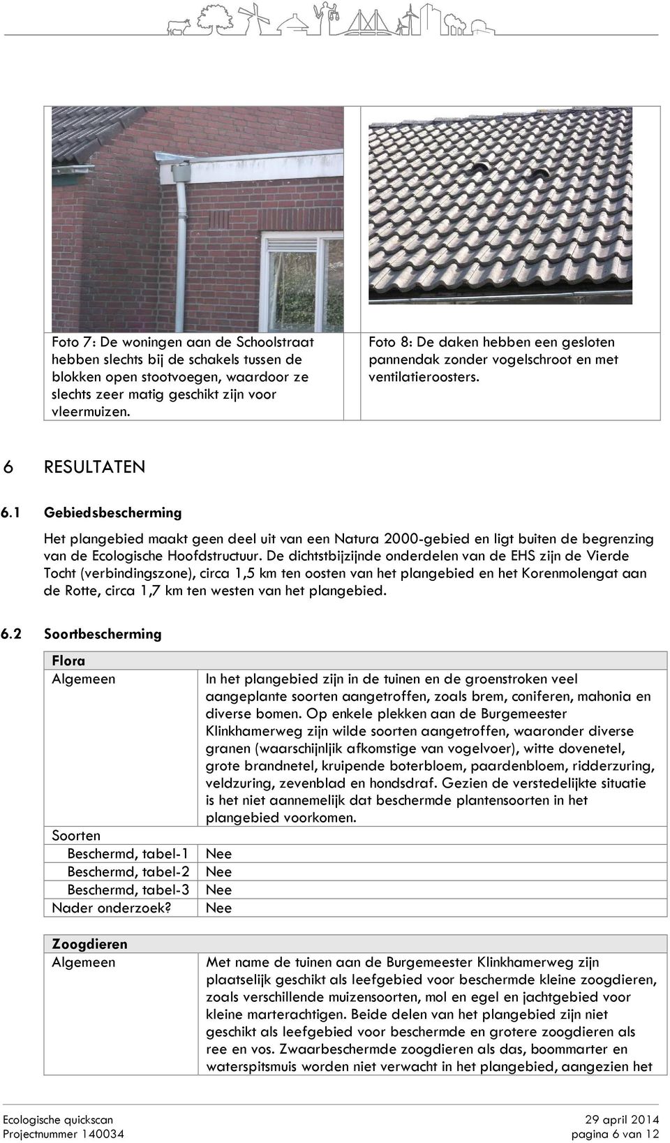 1 Gebiedsbescherming Het plangebied maakt geen deel uit van een Natura 2000-gebied en ligt buiten de begrenzing van de Ecologische Hoofdstructuur.