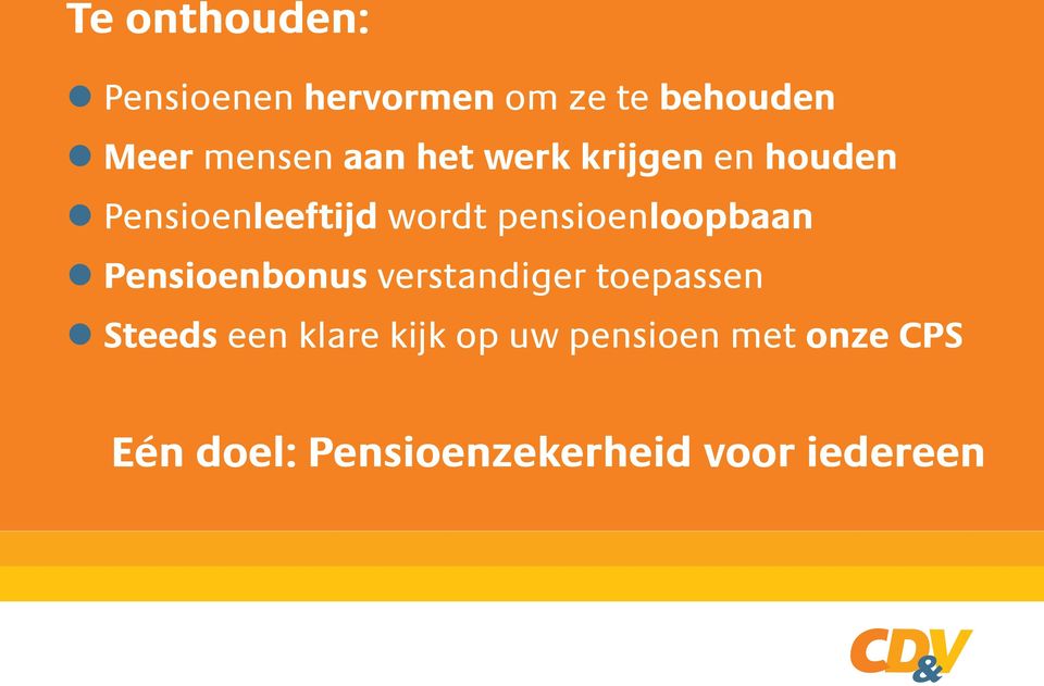 pensioenloopbaan Pensioenbonus verstandiger toepassen Steeds een