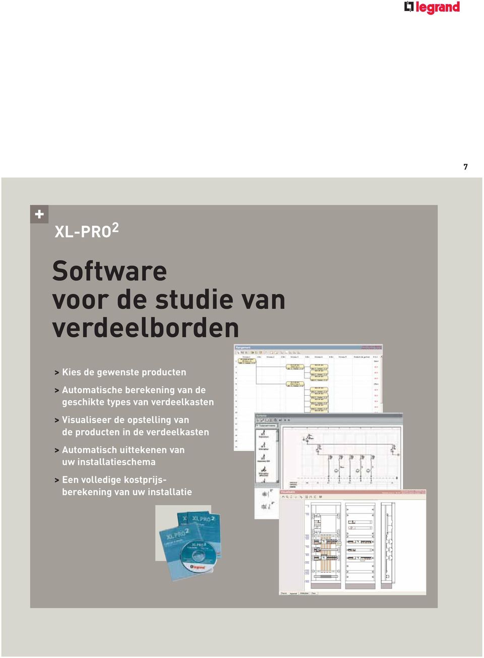 Visualiseer de opstelling van de producten in de verdeelkasten > Automatisch