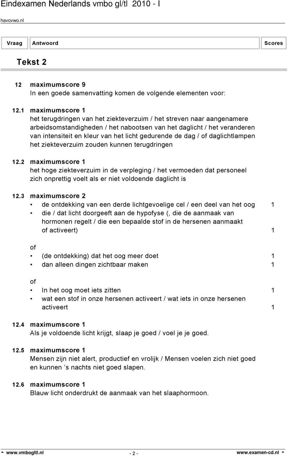 gedurende de dag / of daglichtlampen het ziekteverzuim zouden kunnen terugdringen 12.