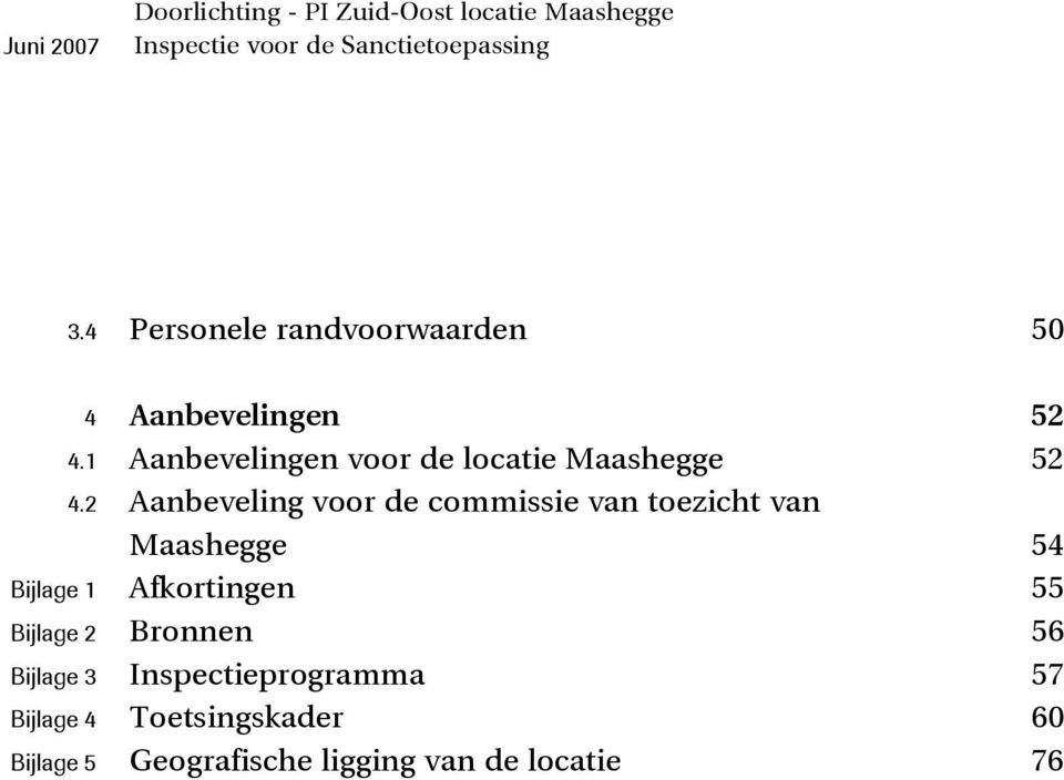 2 Aanbeveling voor de commissie van toezicht van Maashegge 54 Bijlage 1