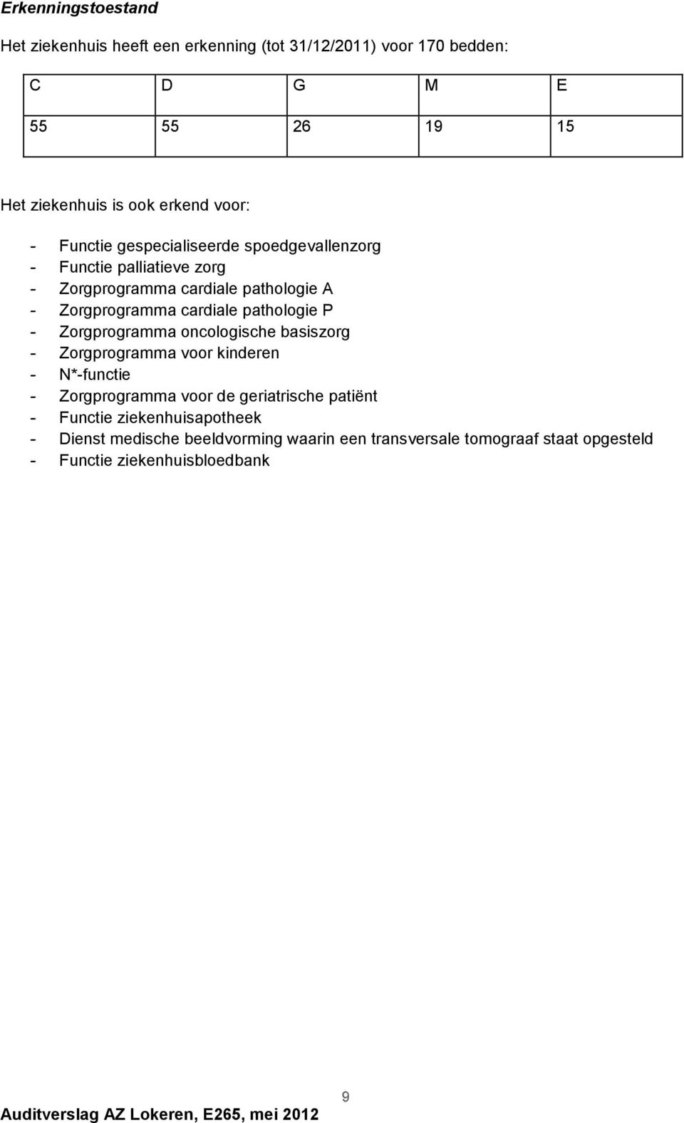 Zrgprgramma nclgische basiszrg - Zrgprgramma vr kinderen - N*-functie - Zrgprgramma vr de geriatrische patiënt - Functie ziekenhuisaptheek -