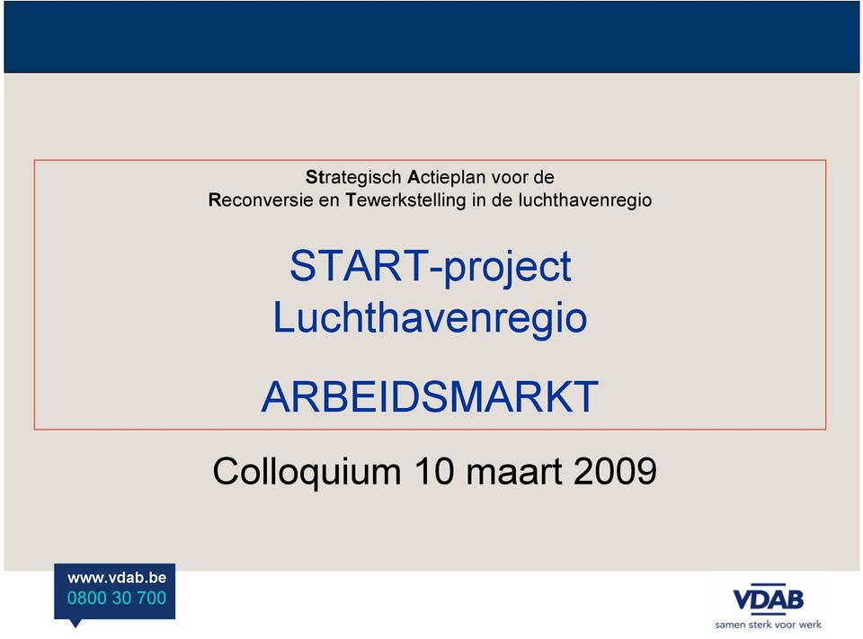 luchthavenregio START-project