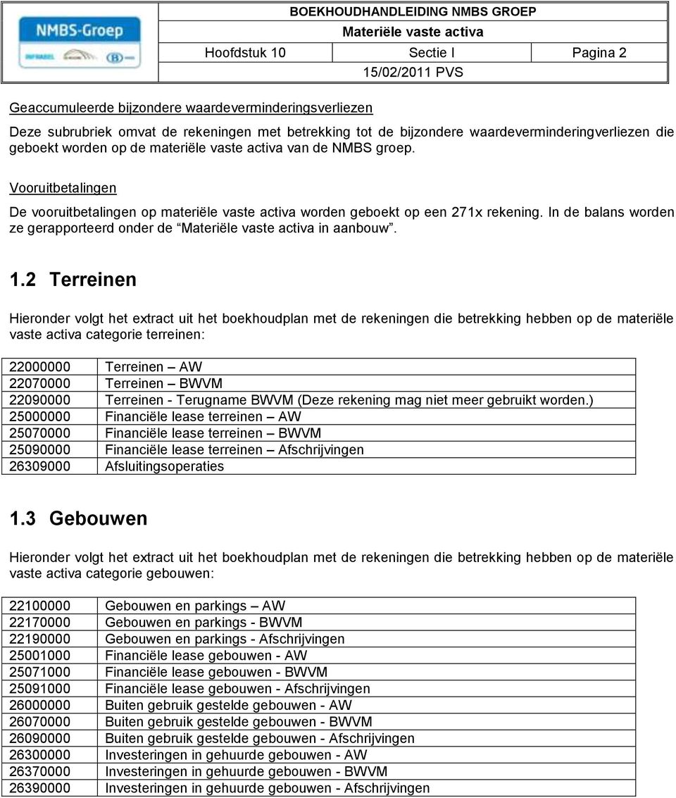 In de balans worden ze gerapporteerd onder de in aanbouw. 1.