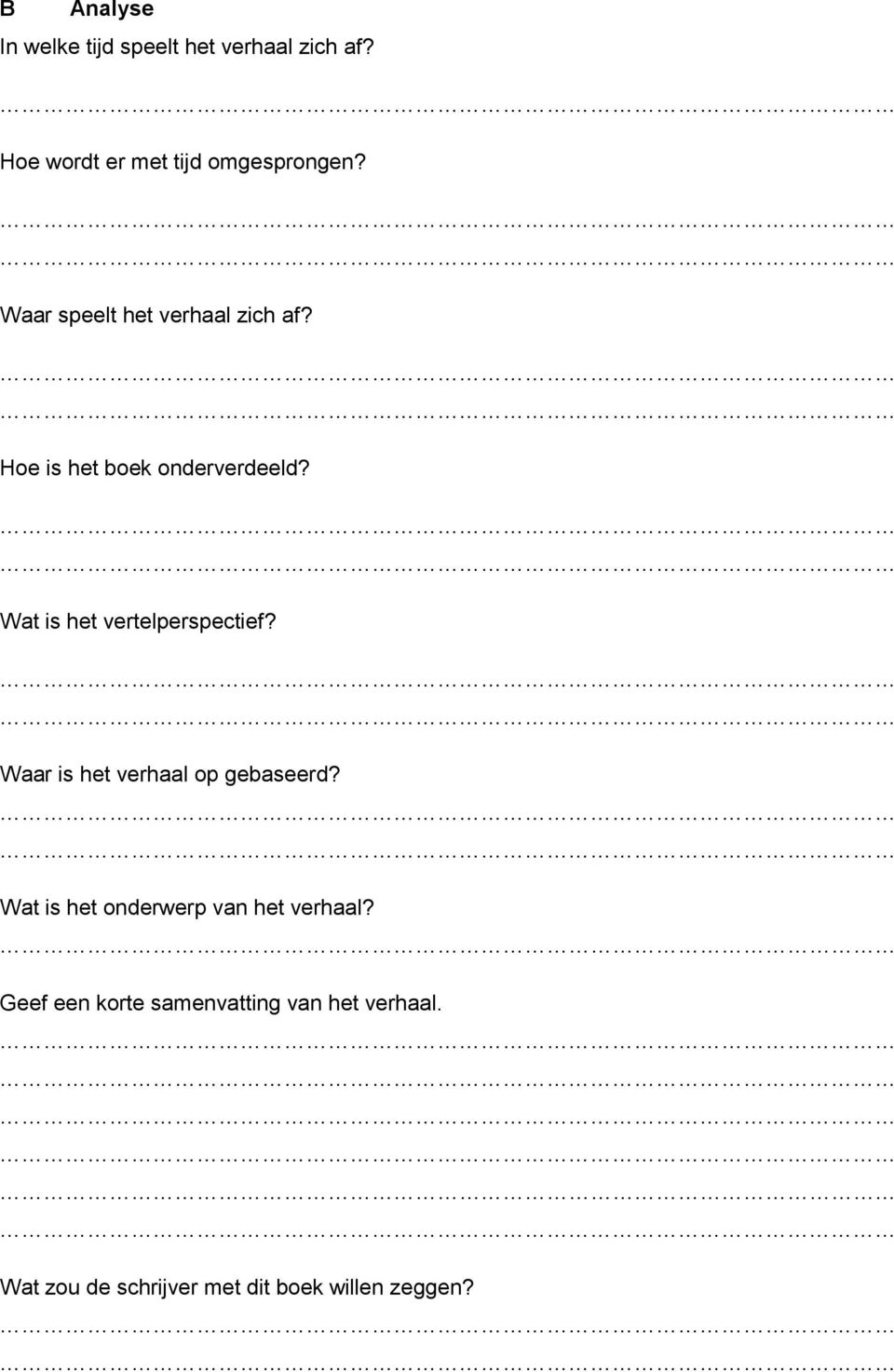 Wat is het vertelperspectief? Waar is het verhaal op gebaseerd?