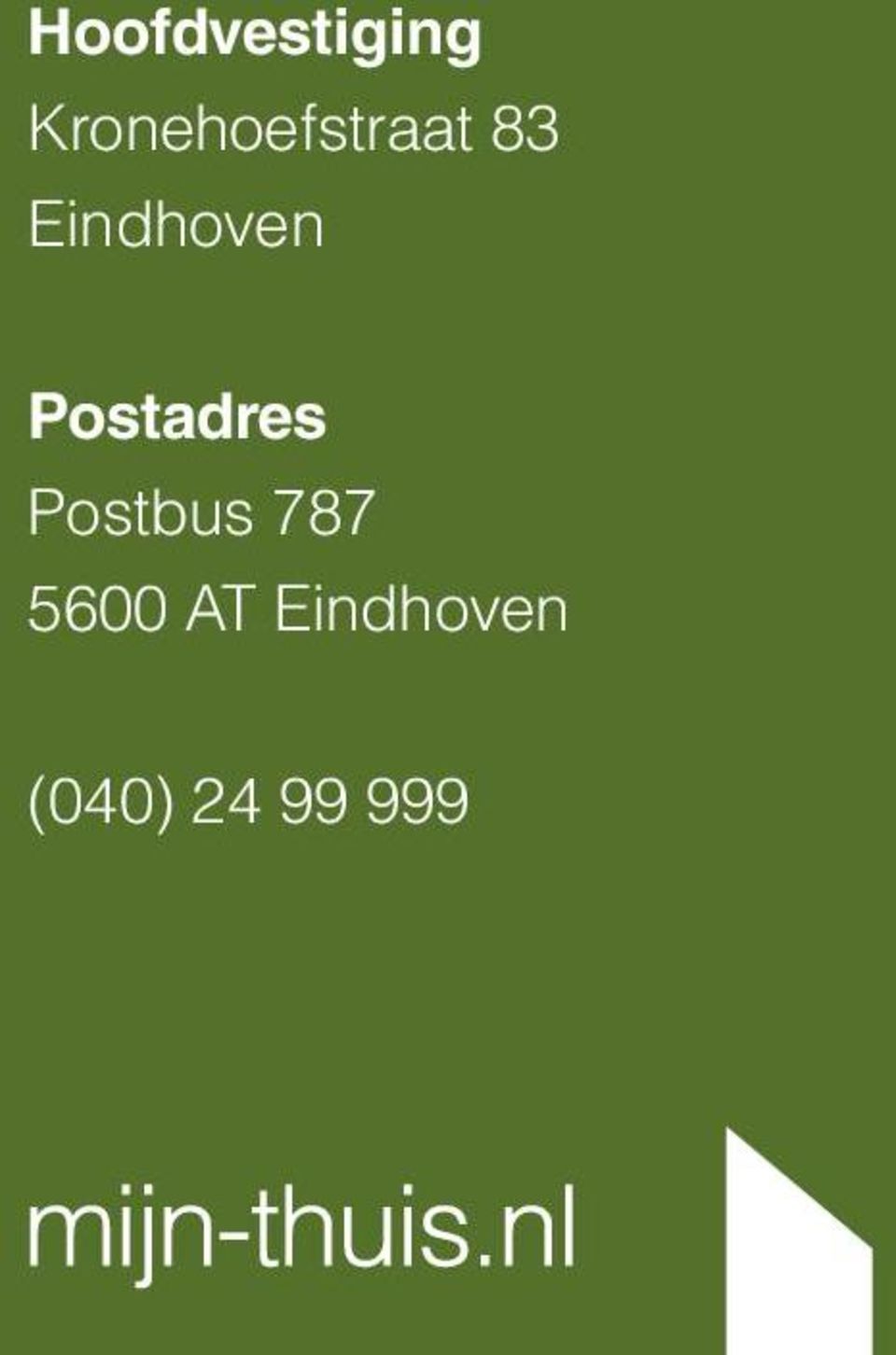 Eindhoven Postadres