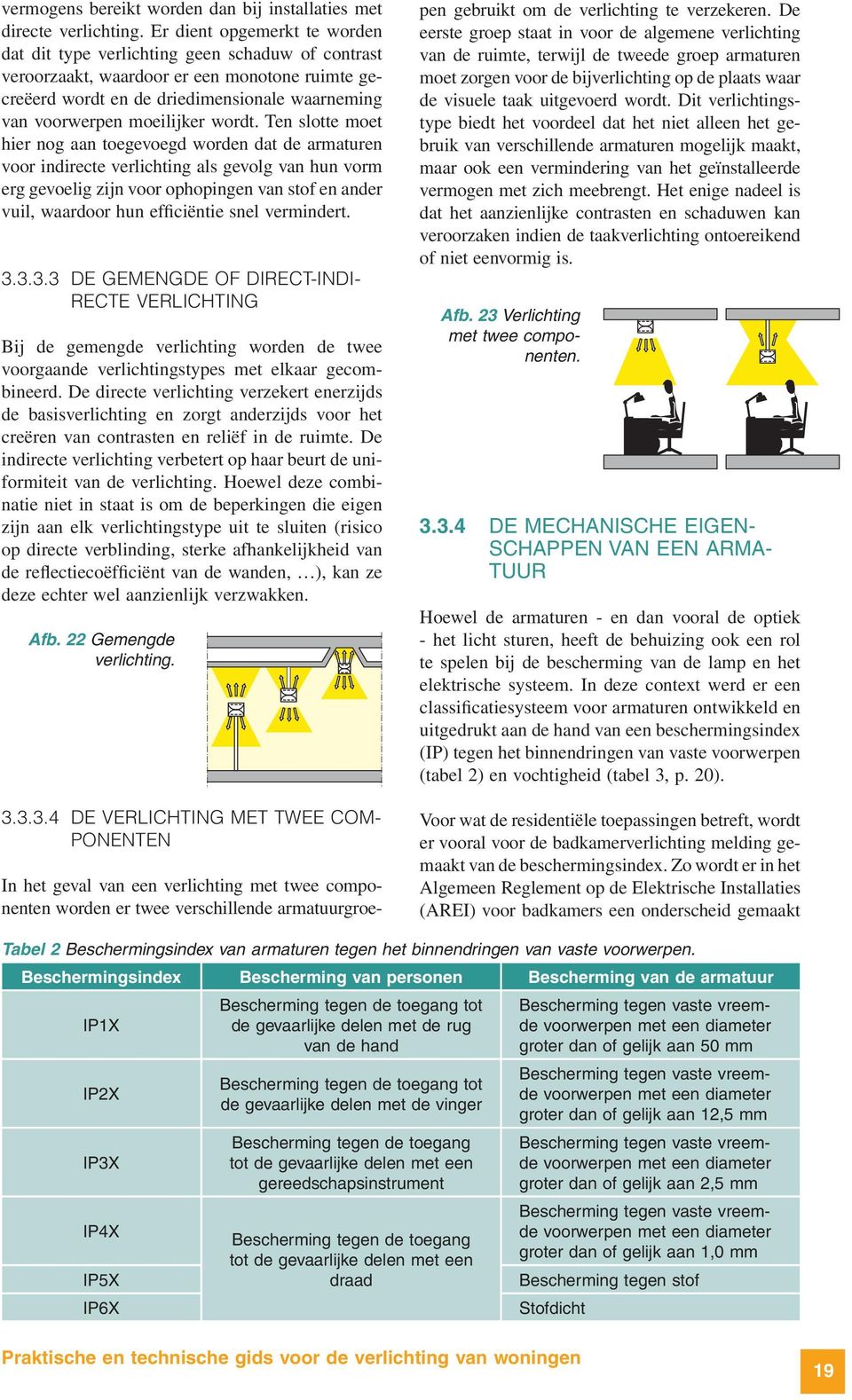 Te slotte moet hier og aa toegevoegd worde dat de armature voor idirecte verlichtig als gevolg va hu vorm erg gevoelig zij voor ophopige va stof e ader vuil, waardoor hu efficiëtie sel vermidert. 3.