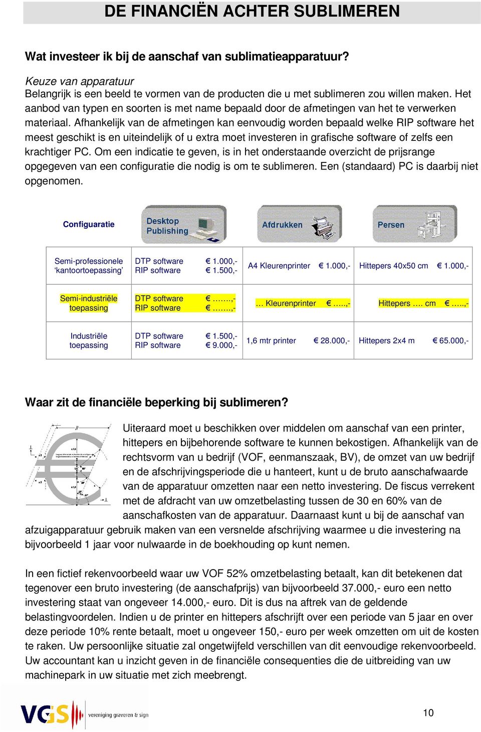 Afhankelijk van de afmetingen kan eenvoudig worden bepaald welke RIP software het meest geschikt is en uiteindelijk of u extra moet investeren in grafische software of zelfs een krachtiger PC.