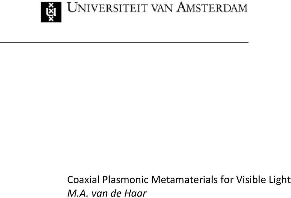 Metamaterials