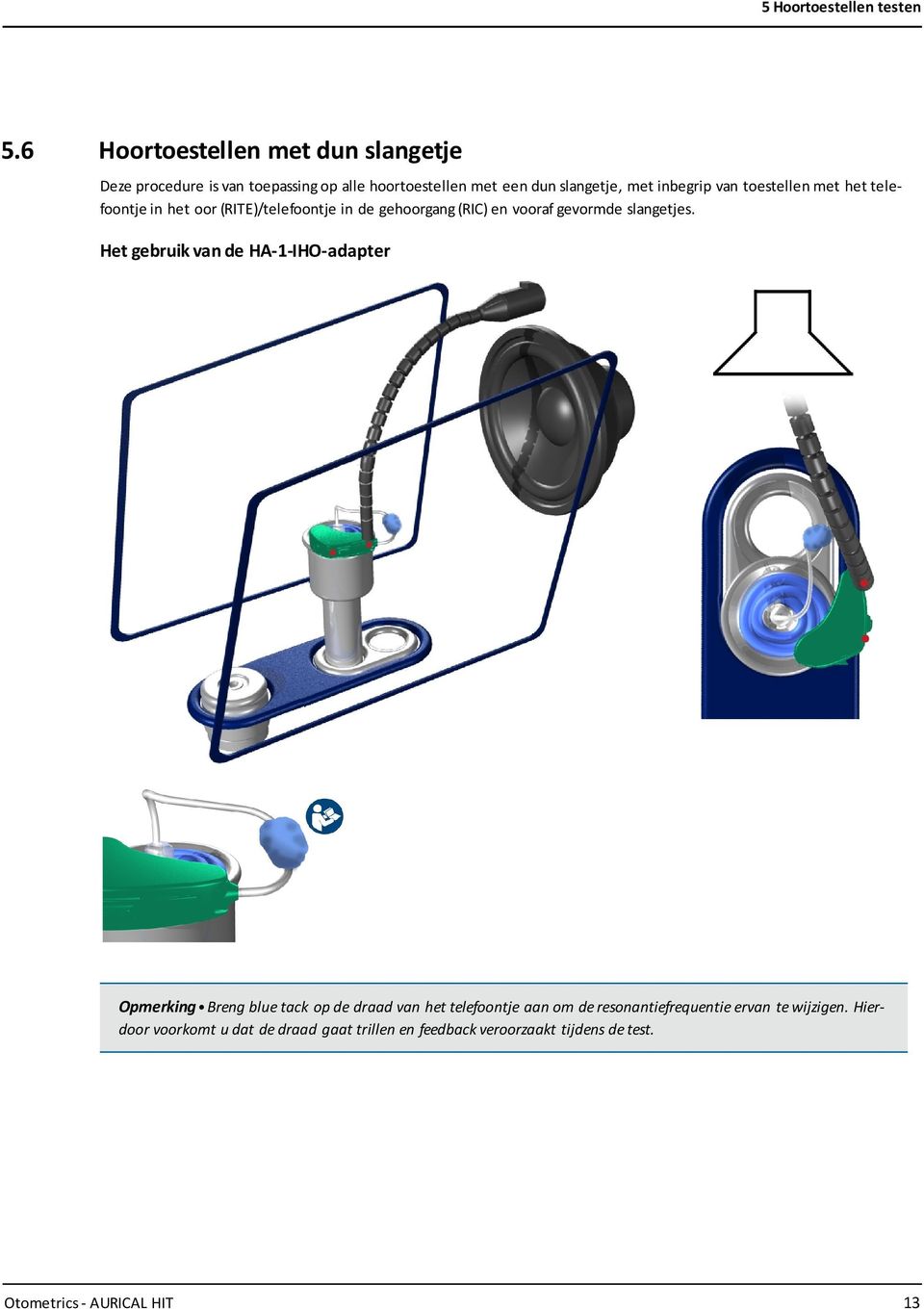 toestellen met het telefoontje in het oor (RITE)/telefoontje in de gehoorgang (RIC) en vooraf gevormde slangetjes.